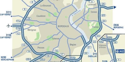 بوردو نقشه راه